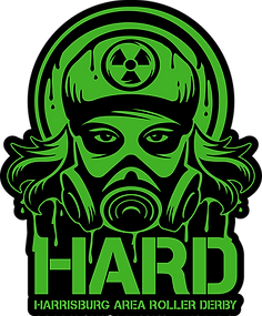 Harrisburg Area Roller Derby logo